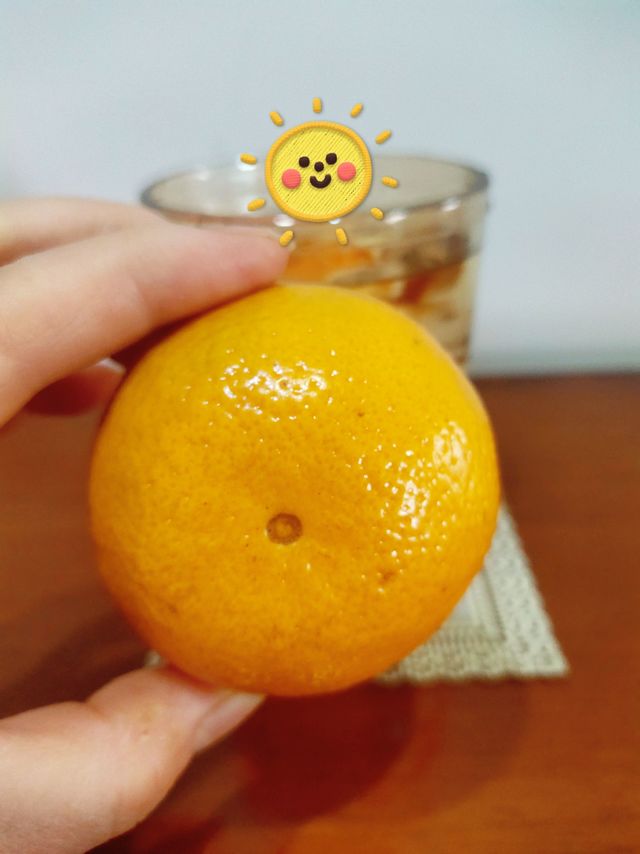 皇帝柑好吃，它的皮泡水还能治咳嗽🍋🍋