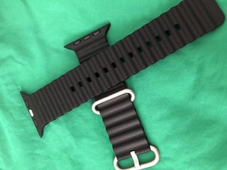 适用苹果手表海洋硅胶带iWatch8ultra液态双