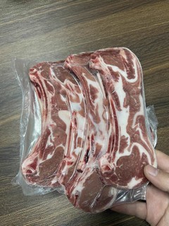 肥瘦相间肉嫩味浓草原原切羔羊肋排