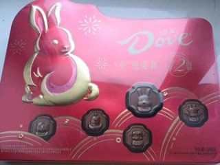 德芙（Dove）兔年巧克力礼盒240g定制
