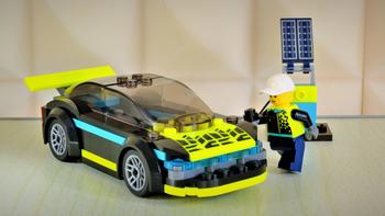 2023新品当头炮——LEGO 乐高城市系列 60383 电动跑车