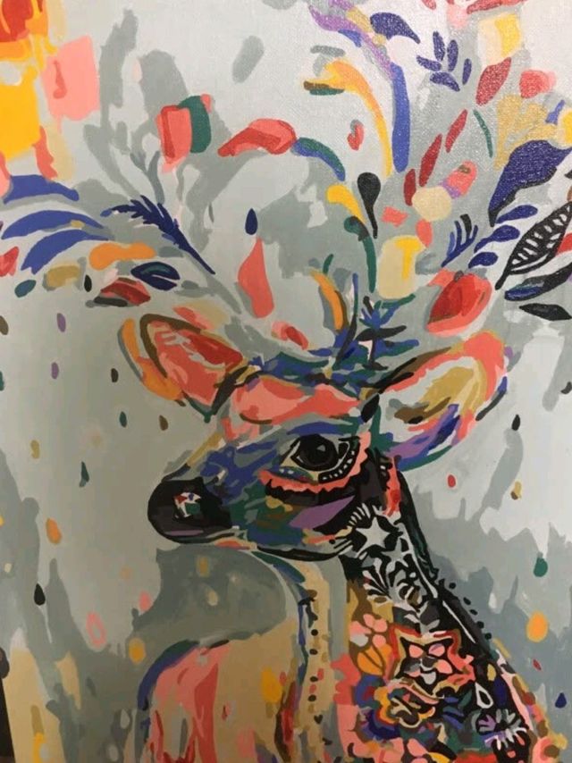 墨斗鱼diy数字油画