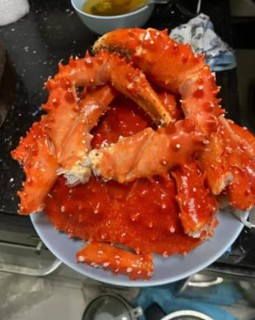 这次的帝王蟹质量非常不错，肉特别紧实
