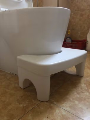 HOUYA马桶凳凳子不占地方，踩着结实。