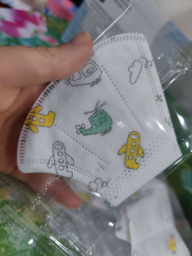 终于等到你，我的宝宝口罩～