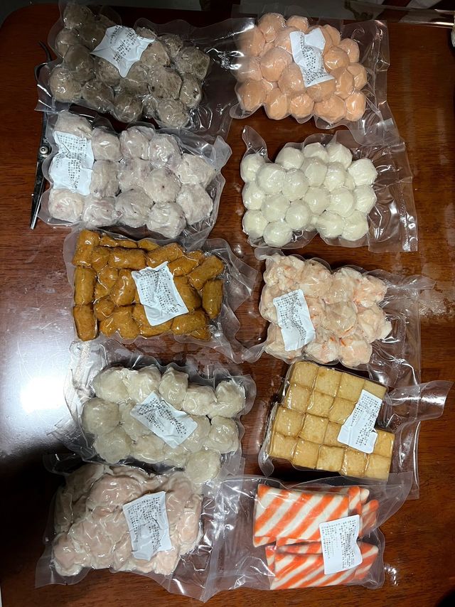 安井正品散装火锅丸子