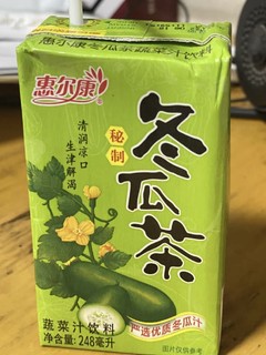 大鱼大肉之后需要清清爽爽的一口冬瓜茶