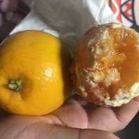 第一次买到的橙子，说是血橙