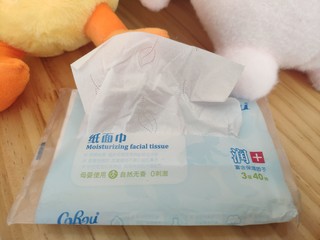 大人小孩子感冒期必备的柔软纸巾