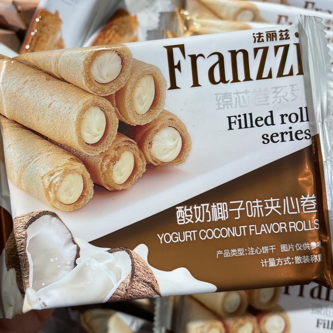 法丽兹饼干怎么样 酥酥脆脆的夹心蛋卷!_什么值得买