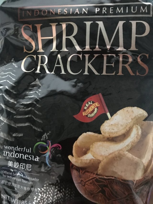 这款虾片目前为止是我感觉最好吃的