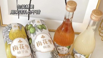 #适合女孩子的微醺果酒💴118/300ml*2瓶 梅花里果酒