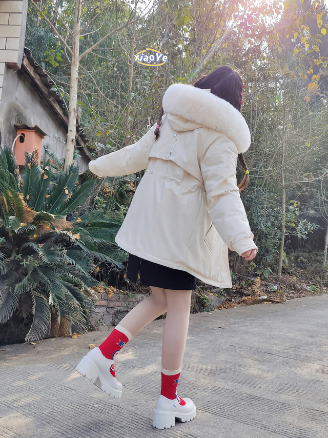 保暖的很的棉服外套的嘞