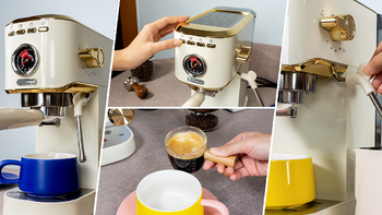 咖啡你冲不冲？初学者的选择：长帝银河意式半自动咖啡机