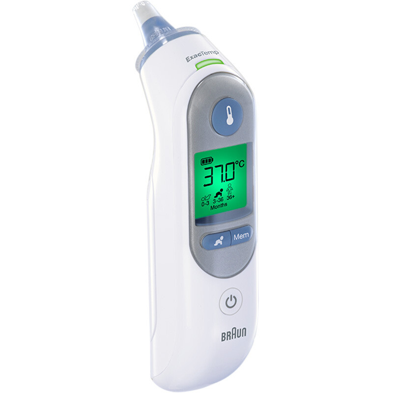 准确测量体温的红外耳温计还得选择博朗IRT6520