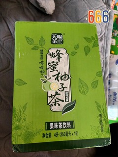 天喔蜂蜜柚子茶好喝不上火