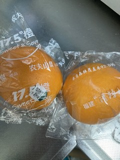 农夫山泉橙子也挺甜