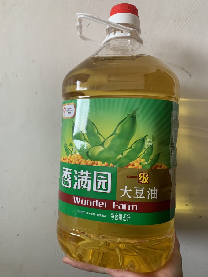 香满园大豆油10升图片