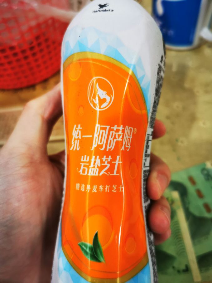 统一阿萨姆奶茶岩盐芝士