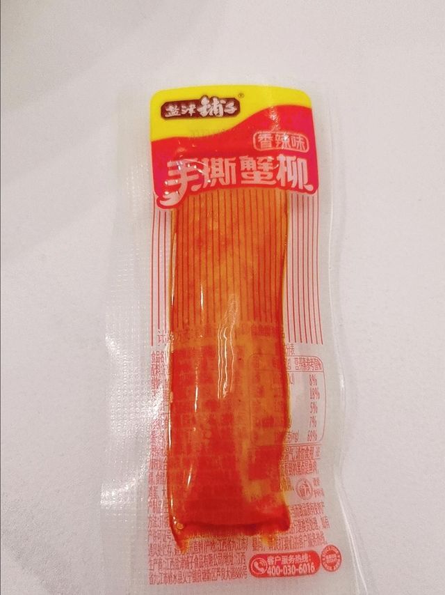 推荐盐津铺子手撕蟹柳