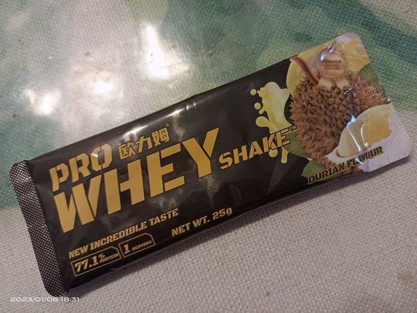 欧力姆蛋白粉（榴莲味）