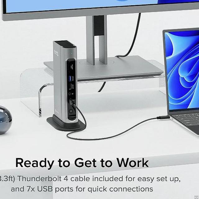 16合1、支持4路4K！Plugable 发布 16-in-1 Thunderbolt 4 Dock 超强扩展坞 