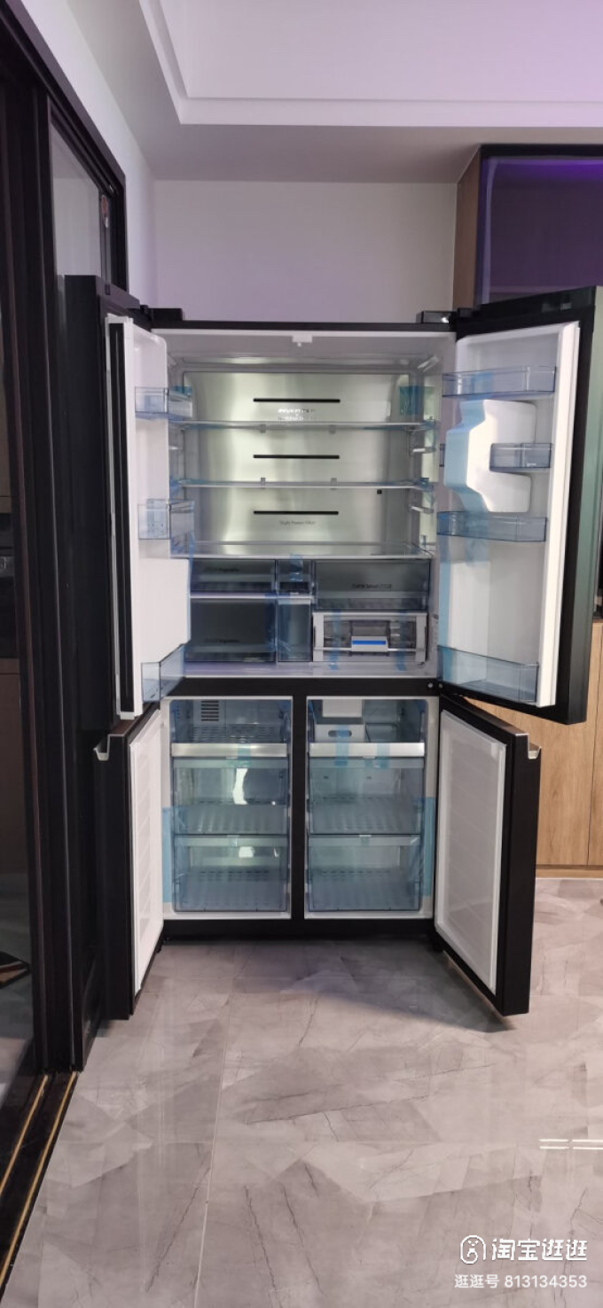 日立r-fbf570kc多门冰箱怎么样 日立原装进口真空锁鲜十字四门573l大