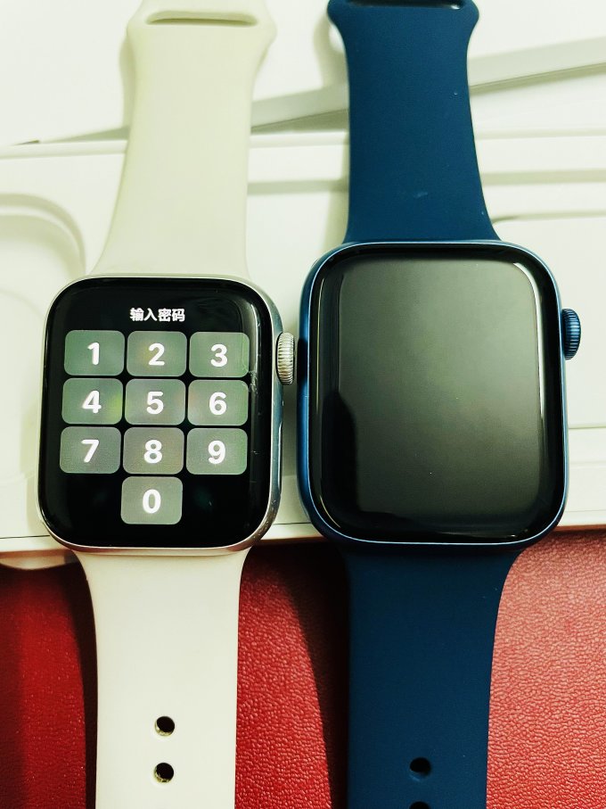 苹果智能手表怎么样 拼多多入手的watch s7 gps 蜂窝版45cm顺利_什么