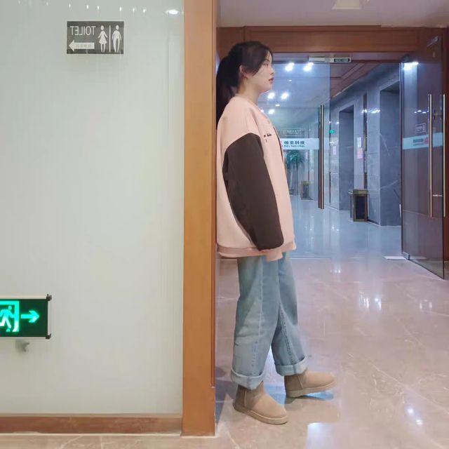 女士冬季回力雪地靴，加绒保暖