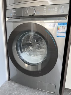 美的旗舰洗烘套装洗衣加烘干机初见系列入手
