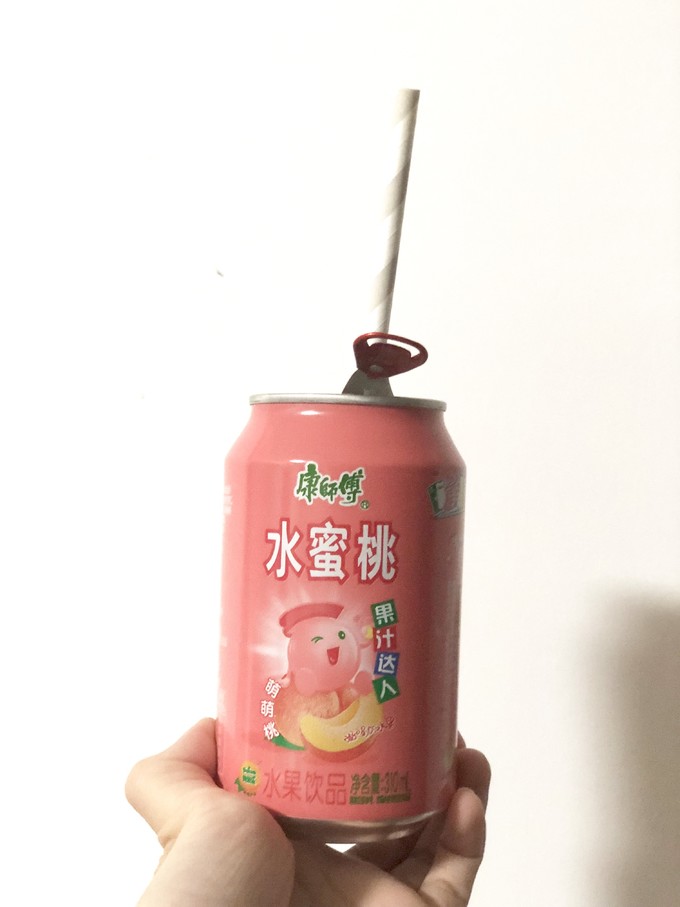 康师傅水蜜桃水果饮品超平价的浓郁果味饮