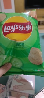 乐事黄瓜味薯片冲