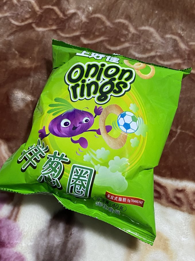 上好佳膨化食品怎么样 洋葱圈!吃一百次也不会腻的!_什么值得买