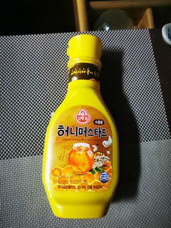 不倒翁韩国进口 奥多吉 蜂蜜芥末酱 黄芥末