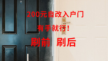 200元自改入户门 有手就行！