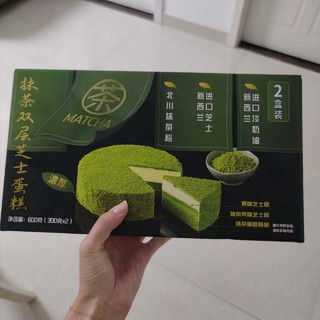 山姆的这款抹茶双层芝士蛋糕杀疯了！