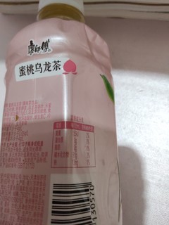 康师傅蜜桃乌龙茶yyds！