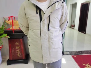 简约休闲冬季羽绒服穿搭分享