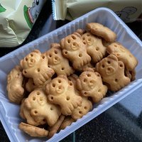 从小就爱吃的熊字饼干 🍪童年回忆！