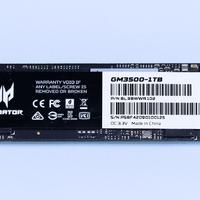 稳定！好用！高性价比的 SSD！宏碁掠夺者 GM3500 1TB 