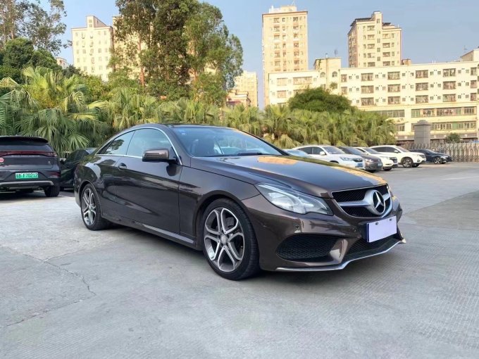 奔驰轿车怎么样 拿下南宁牌15年奔驰e200轿跑版_什么值得买