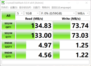 3.29元的64G U盘读130M也够了