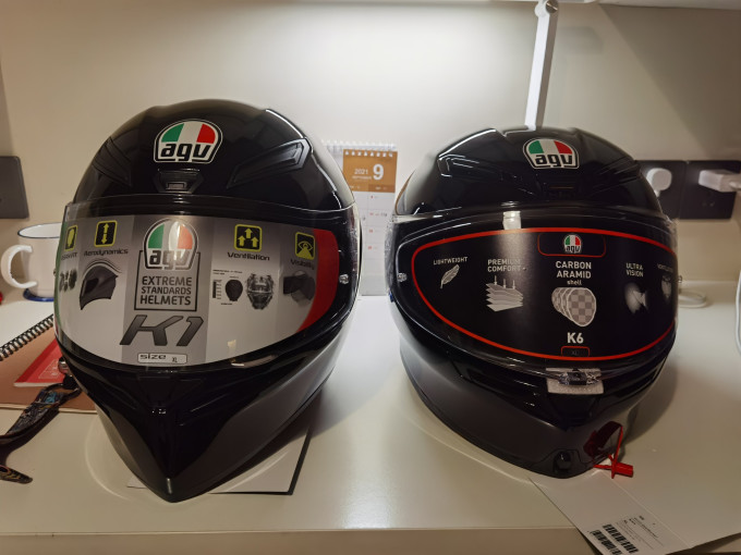 agv摩托车骑行装备怎么样 k6真的在agv家族中舒适度名._什么值得买
