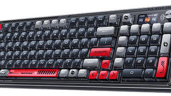 红魔电竞机械键盘开启预约：屏显交互、三模连接、TTC 快银轴 V2