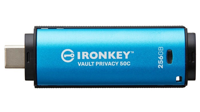 金士顿发布 Vault Privacy 50C 加密U盘，改用USB-C接口，防暴力破解