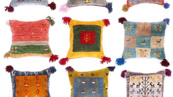 ZAMANI™ 波斯抱枕进口手工羊毛编织波西米亚摩洛哥土耳其 可爱风