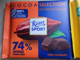 年货Ritter SPORT醇黑巧克力