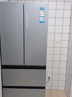 海尔405L法式多门四门电冰箱一级变频