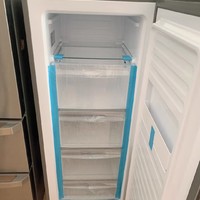 海尔193升全冷冻家用商用小型冷冻冰柜微霜立式冷柜抽屉冰箱