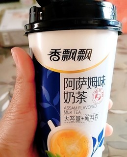 口感香甜的香飘飘奶茶